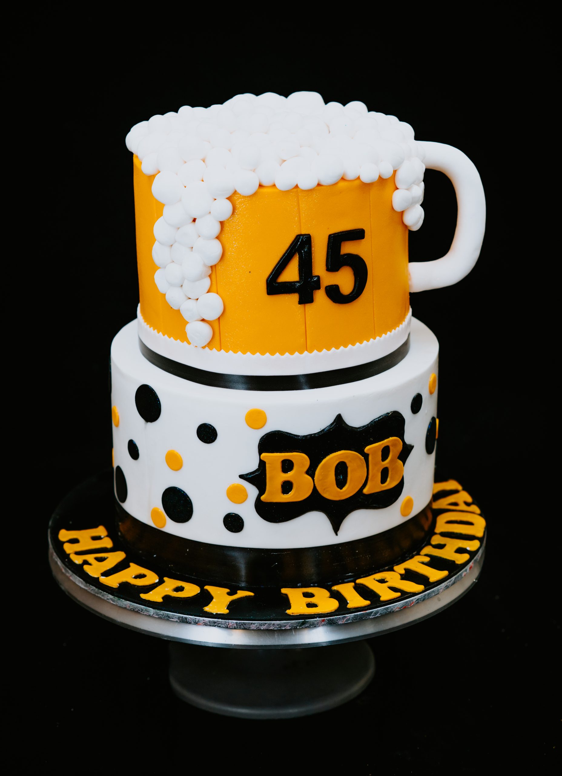 Dad's Beer Cake, A Customize Beer cake