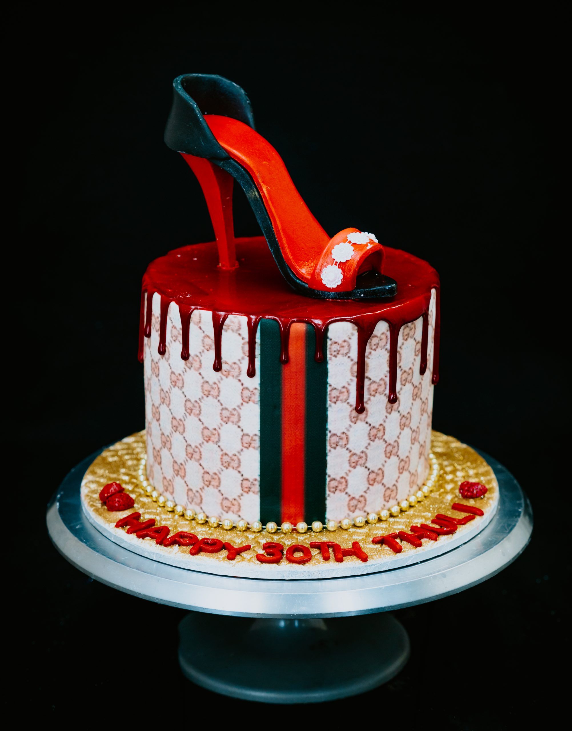 Gucci Glamour Birthday Cake - Cake Zone