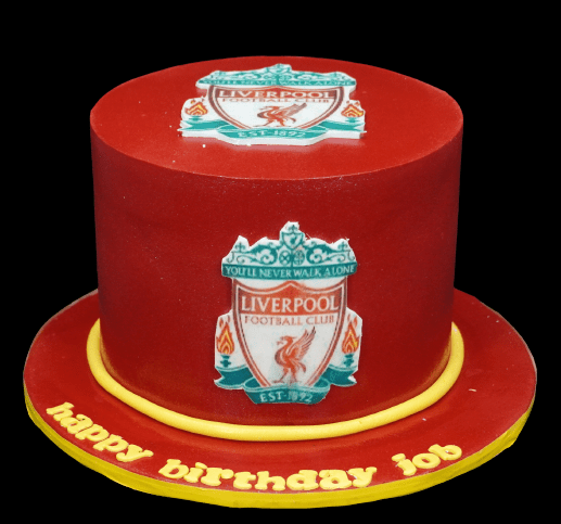 Liverpool Birthday Cake - Flecks Cakes