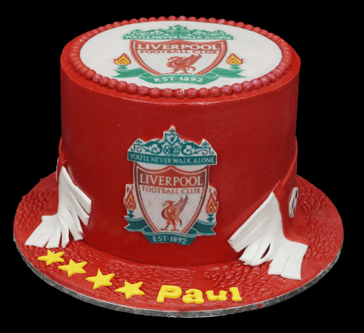 Liverpool FC 2016 Shirt Birthday Cake | Susie's Cakes
