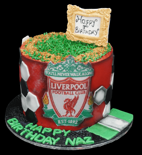 Liverpool Football Inspired Cake Topper | Doge Studio