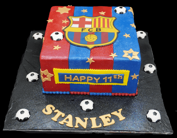 FC Barcelona Football cake