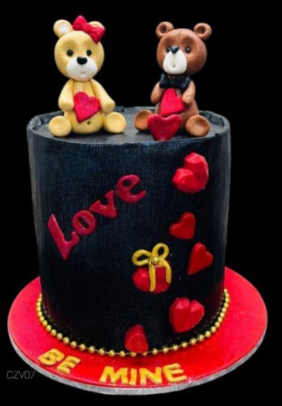 Black Bear Bliss cake