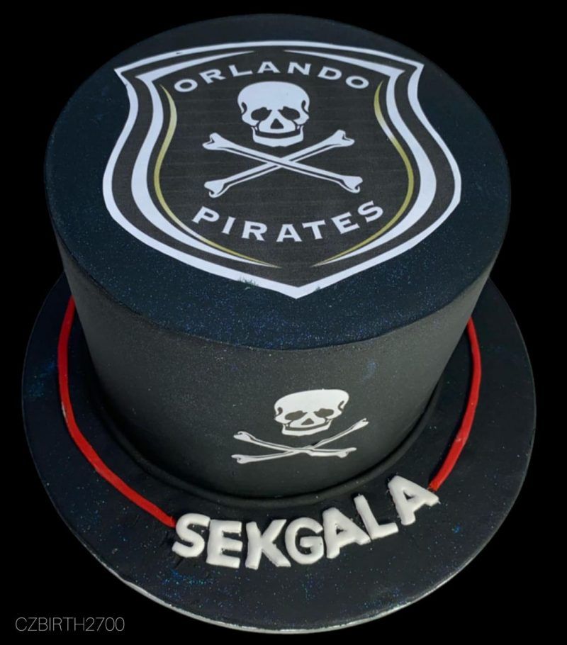 Pirate Soccer Cake