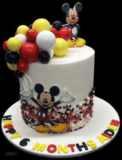 Mickey’s charm Cake